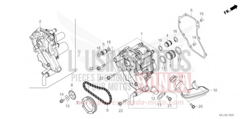 POMPE A HUILE GL1800DAP de 2023